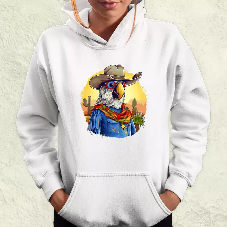 Cowboy papagáj v1 női pulóver