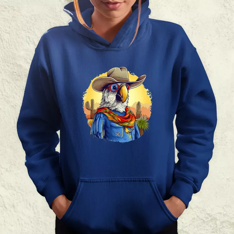Cowboy papagáj v1 női pulóver
