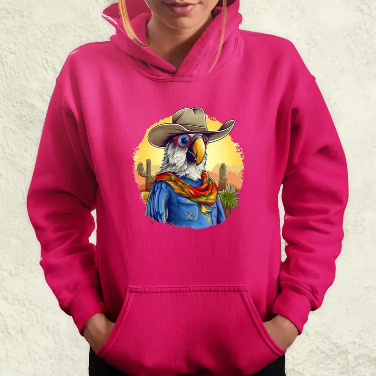 Cowboy papagáj v1 női pulóver