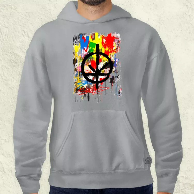 Basquiat béke és szeretet v1 férfi pulóver