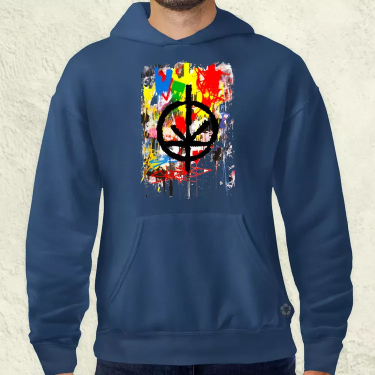 Basquiat béke és szeretet v1 férfi pulóver