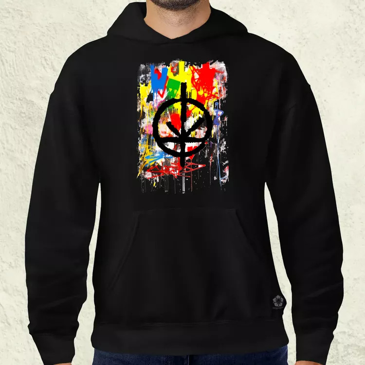 Basquiat béke és szeretet v1 férfi pulóver