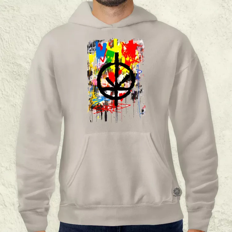 Basquiat béke és szeretet v1 férfi pulóver
