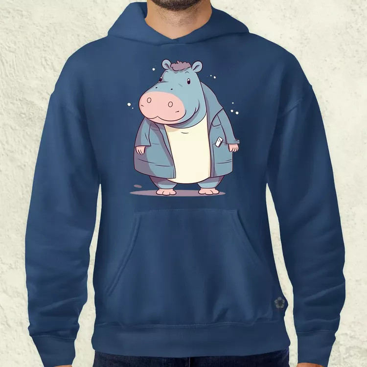 Cuki hippo v1 férfi pulóver