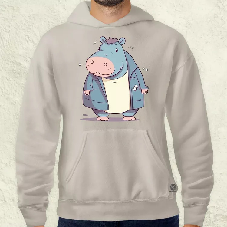 Cuki hippo v1 férfi pulóver
