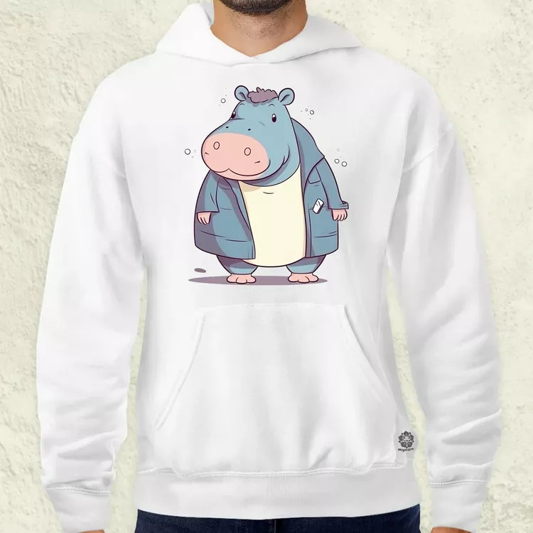 Cuki hippo v1 férfi pulóver
