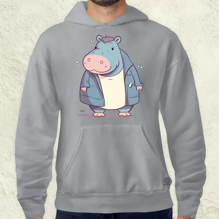 Cuki hippo v1 férfi pulóver