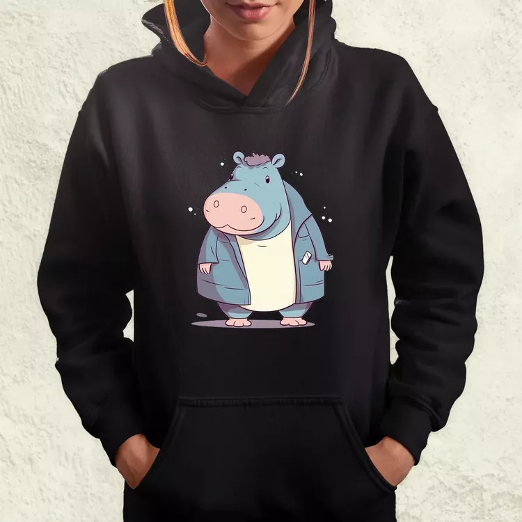 Cuki hippo v1 női pulóver