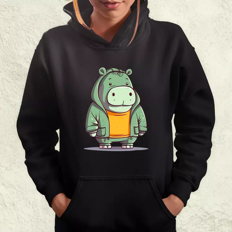 Cuki hippo v3 női pulóver