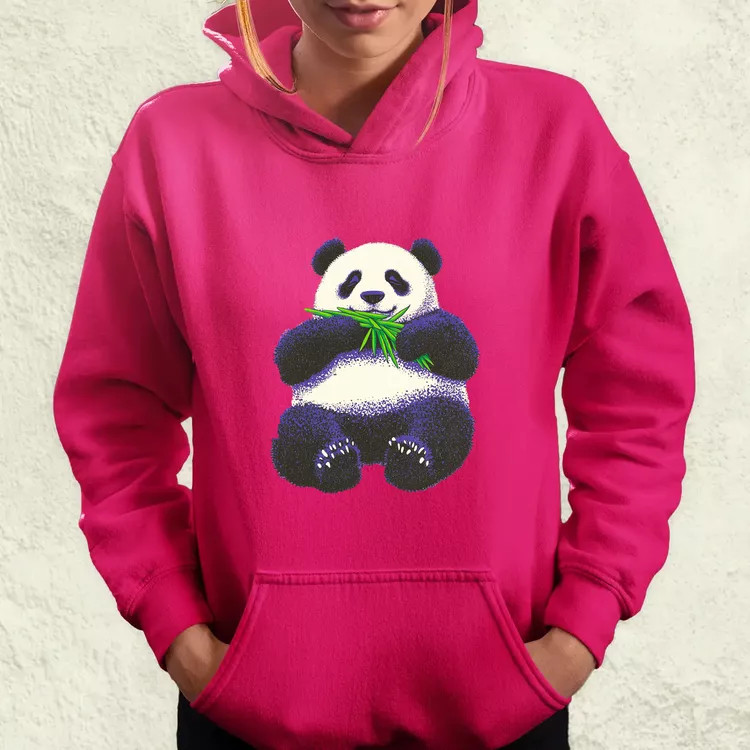 Cuki panda eszik v2 női pulóver