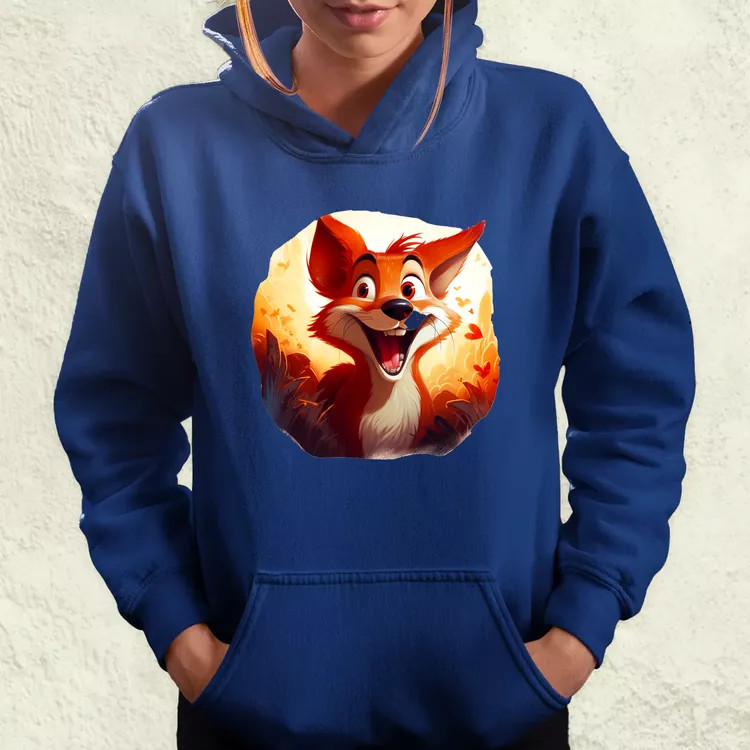 Cuki róka v2 női pulóver