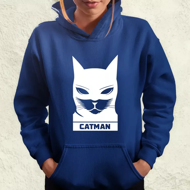 Catman fehér női pulóver
