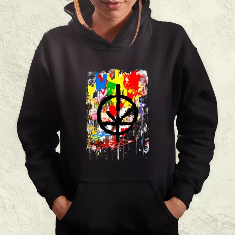 Basquiat béke és szeretet v1 női pulóver