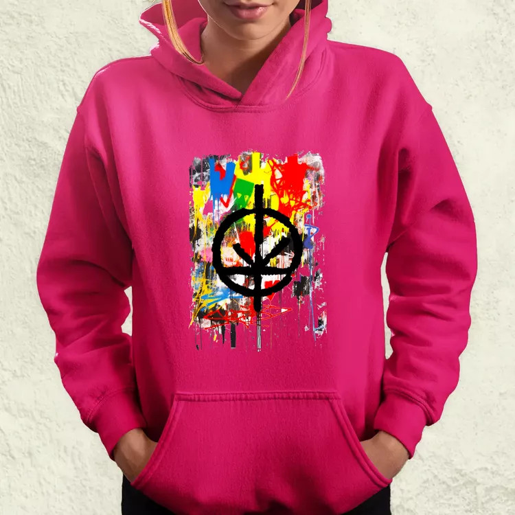 Basquiat béke és szeretet v1 női pulóver