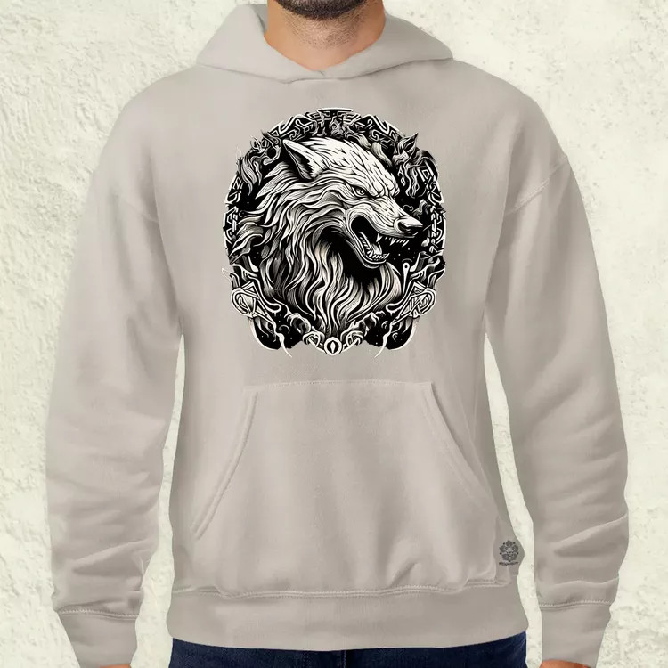 Fenrir amulett v1 férfi pulóver