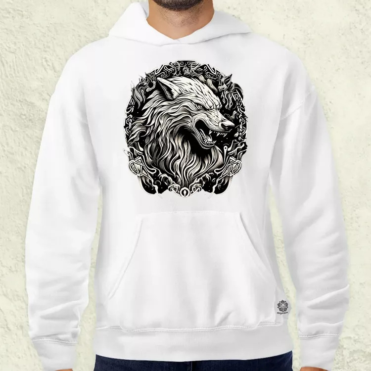 Fenrir amulett v1 férfi pulóver