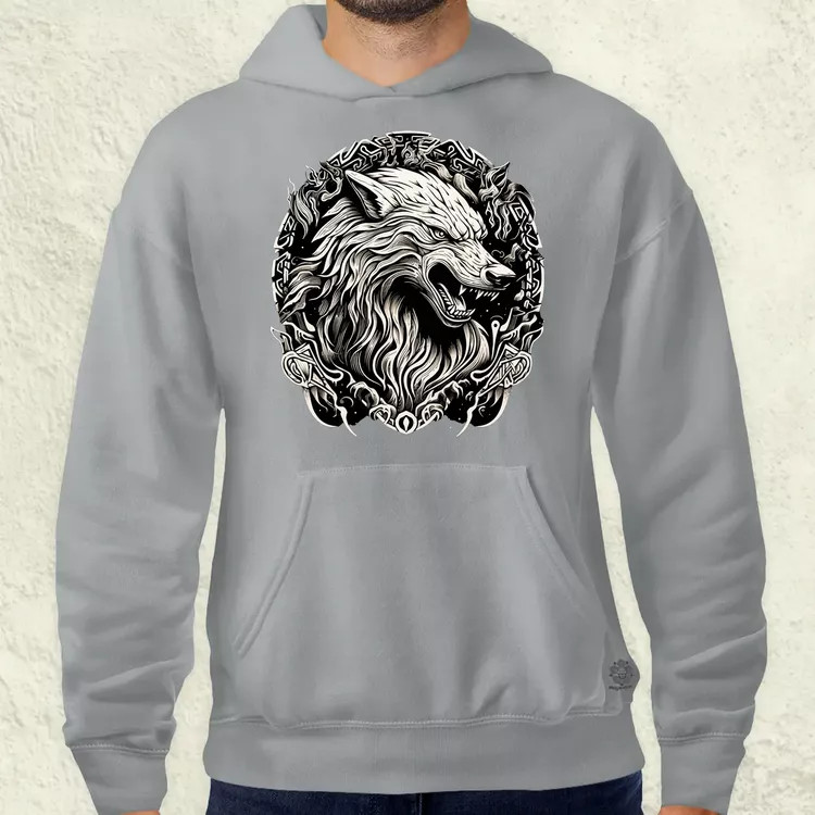 Fenrir amulett v1 férfi pulóver