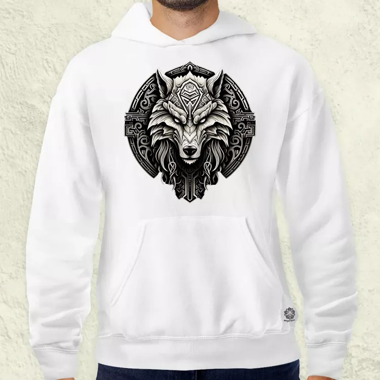 Fenrir amulett v3 férfi pulóver