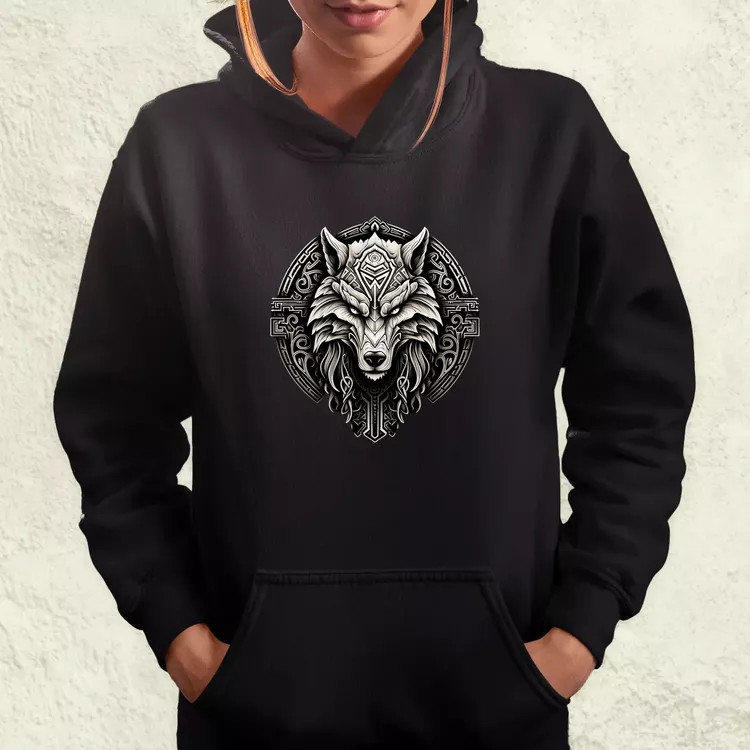 Fenrir amulett v3 női pulóver