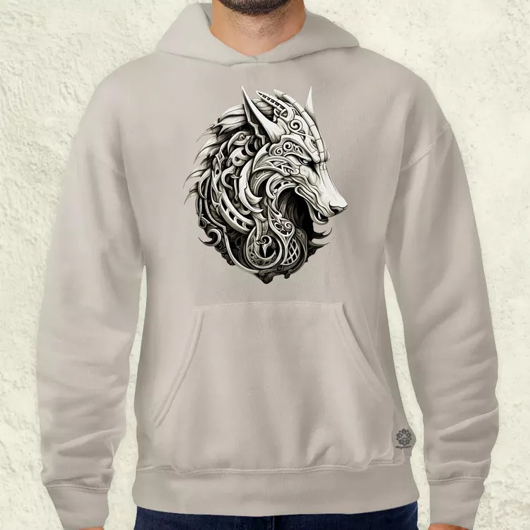 Fenrir amulett v4 férfi pulóver
