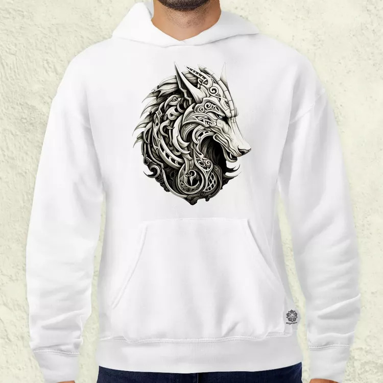 Fenrir amulett v4 férfi pulóver
