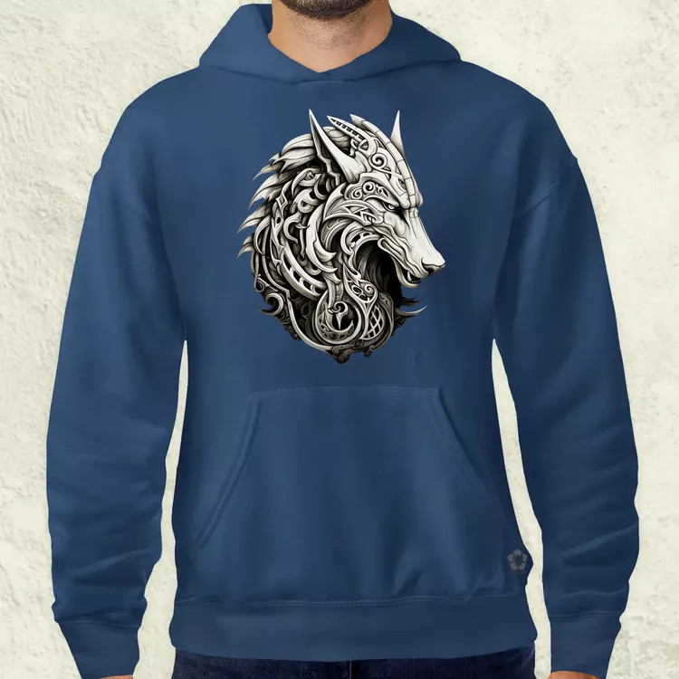 Fenrir amulett v4 férfi pulóver