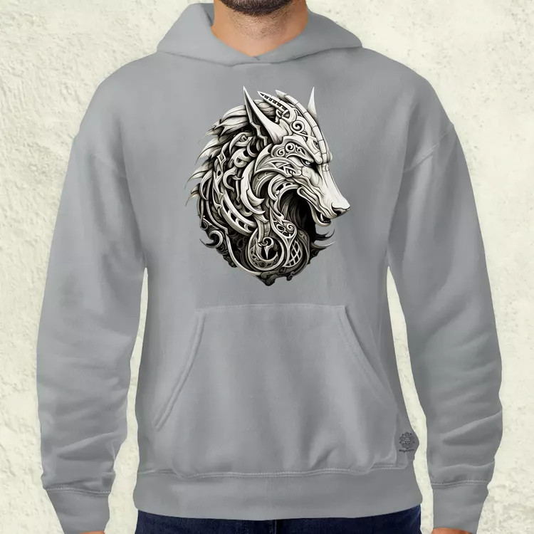 Fenrir amulett v4 férfi pulóver