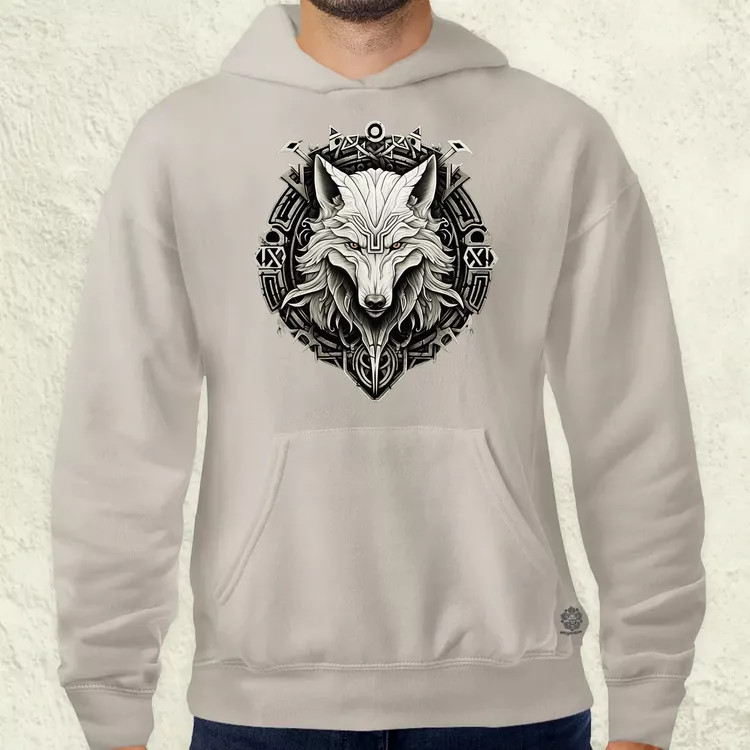 Fenrir amulett v6 férfi pulóver