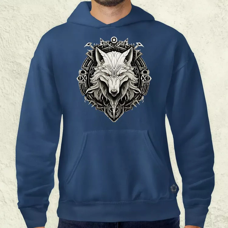 Fenrir amulett v6 férfi pulóver