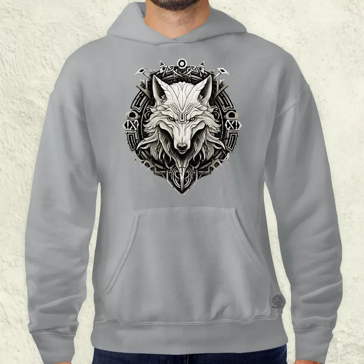 Fenrir amulett v6 férfi pulóver