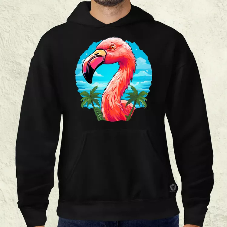 Flamingó nyaral v1 férfi pulóver