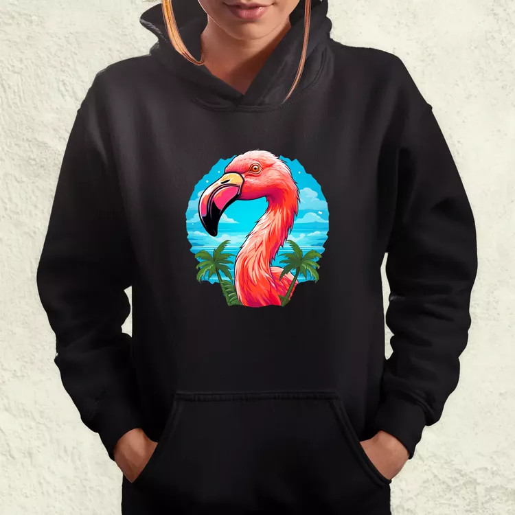 Flamingó nyaral v1 női pulóver