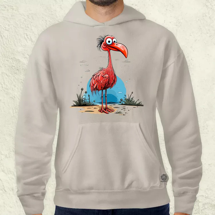 Flamingó nyaral v3 férfi pulóver