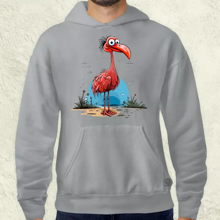 Flamingó nyaral v3 férfi pulóver