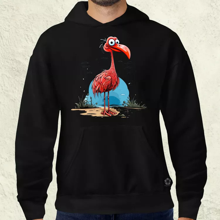 Flamingó nyaral v3 férfi pulóver