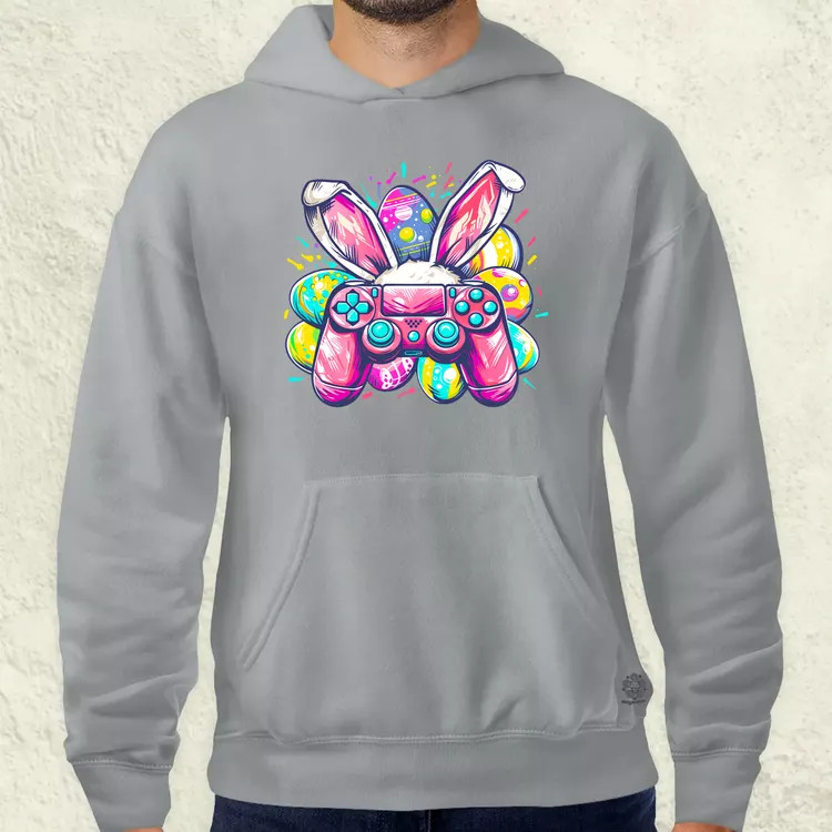 Gamer nyuszi v1 férfi pulóver