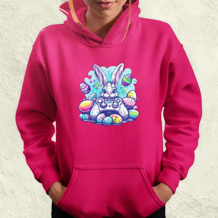 Gamer nyuszi v3 női pulóver