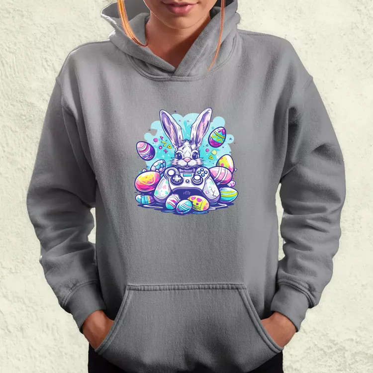 Gamer nyuszi v3 női pulóver
