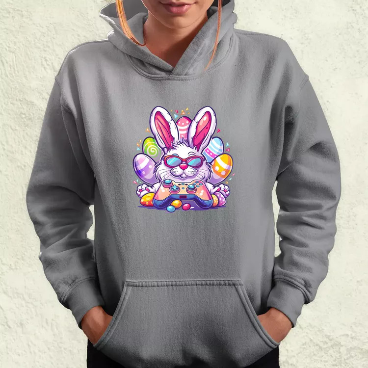 Gamer nyuszi v4 női pulóver
