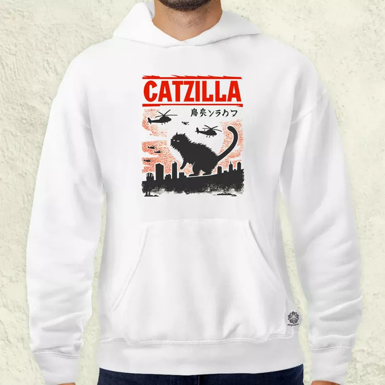 Catzilla v8 férfi pulóver