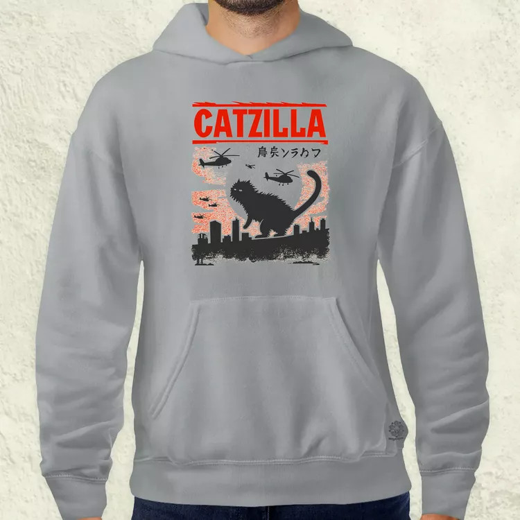 Catzilla v8 férfi pulóver