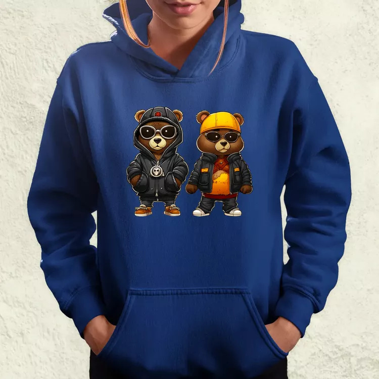 Hip Hop medvék v5 női pulóver