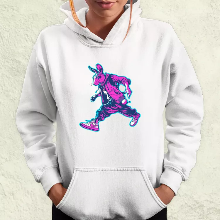Hip Hop nyuszi v3 női pulóver