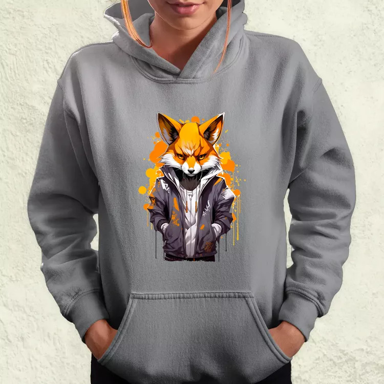 Hiphop anime róka srác v3 női pulóver