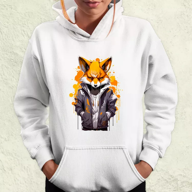 Hiphop anime róka srác v3 női pulóver