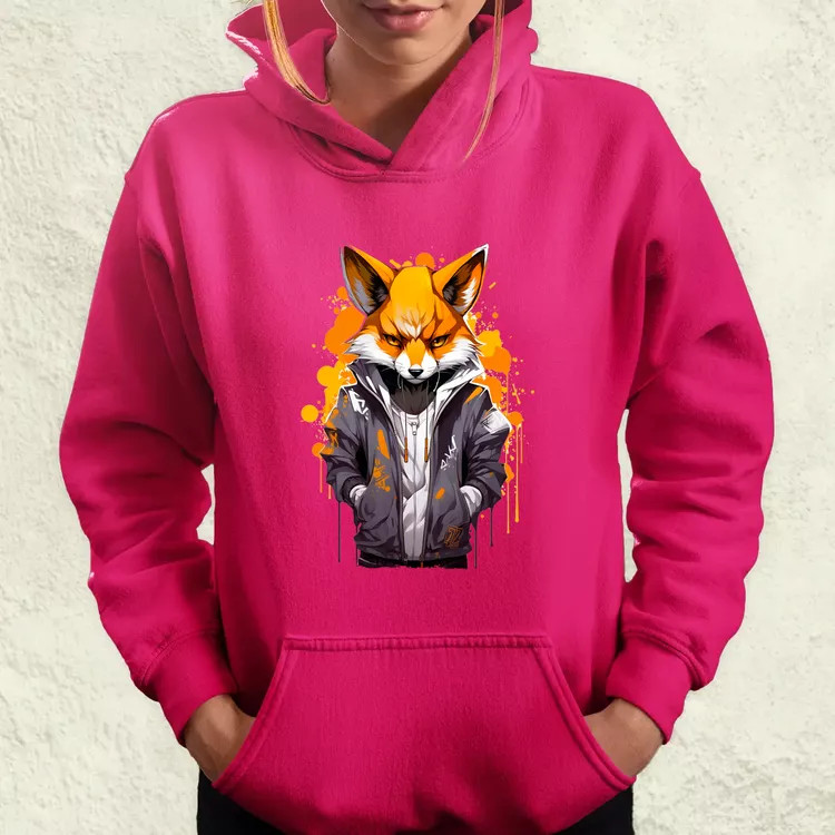 Hiphop anime róka srác v3 női pulóver