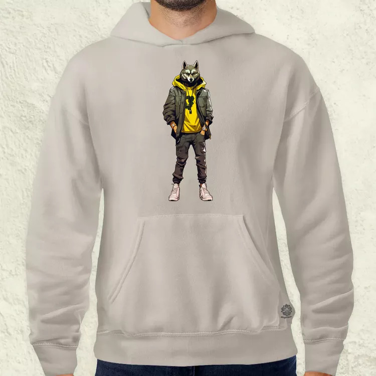 Hiphop farkas v1 férfi pulóver