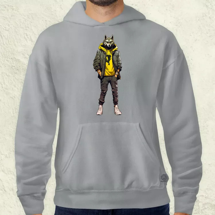 Hiphop farkas v1 férfi pulóver