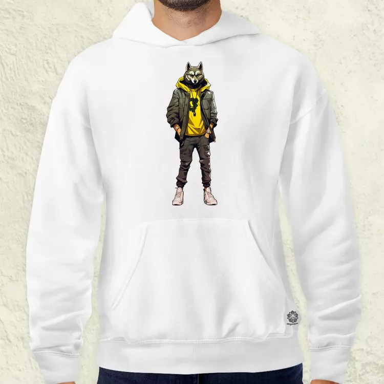 Hiphop farkas v1 férfi pulóver