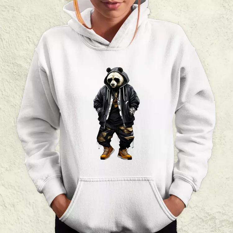Hiphop panda v1 női pulóver